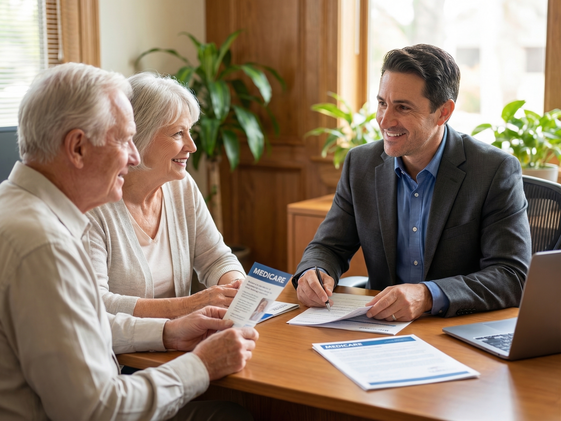 Marc Anthony consulting with Medicare clients